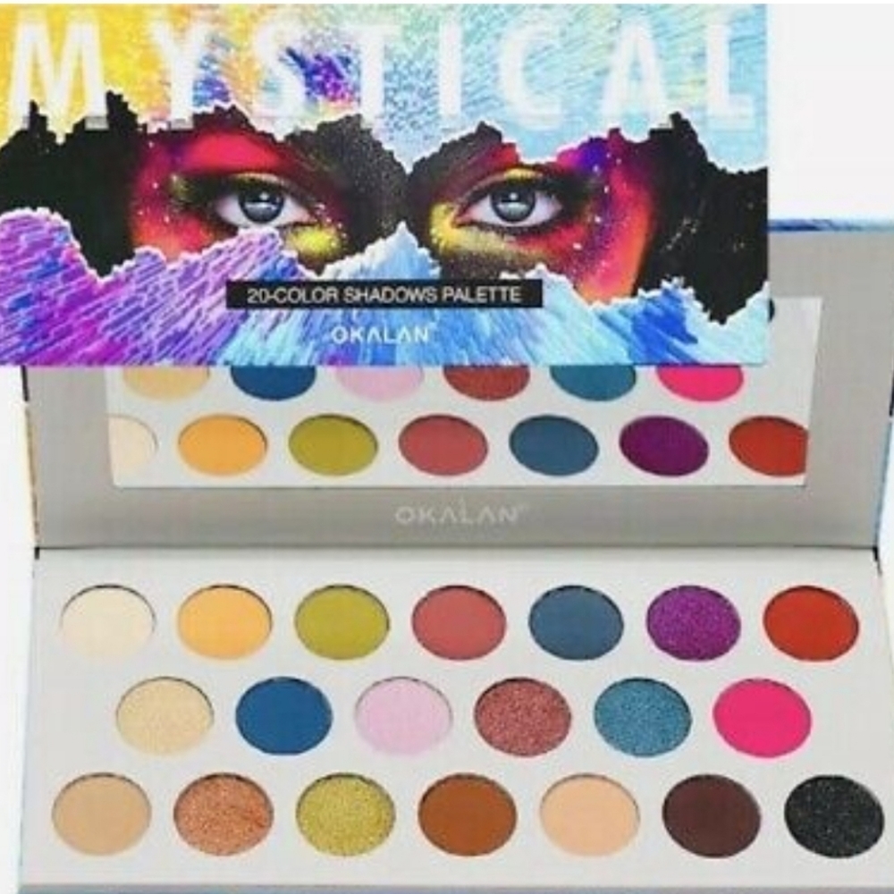 20-color shadows palette okalan